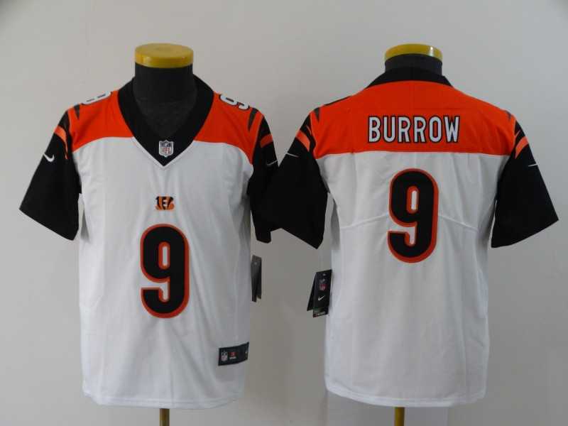 Youth Nike Bengals 9 Joe Burrow White 2020 NFL Draft First Round Pick Vapor Untouchable Limited Jersey,We sell and wholesale Youth Nike Bengals 9 Joe Burrow White 2020 NFL Draft First Round Pick Vapor Untouchable Limited Jersey on line form chian!